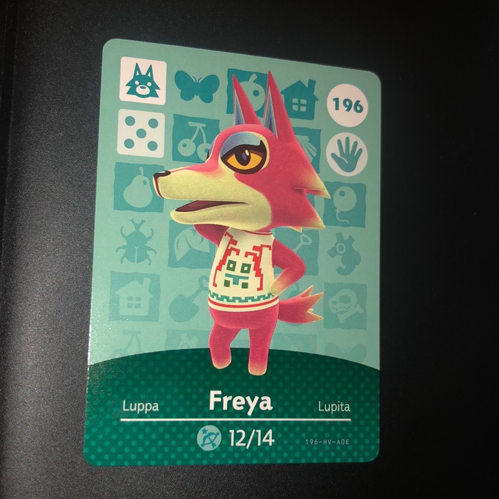 Animal Crossing amiibo Freya #196
